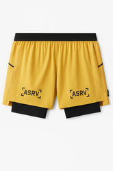Short Esportivo de Academia  Masculino Respirável 2 em 1 - Slim Run