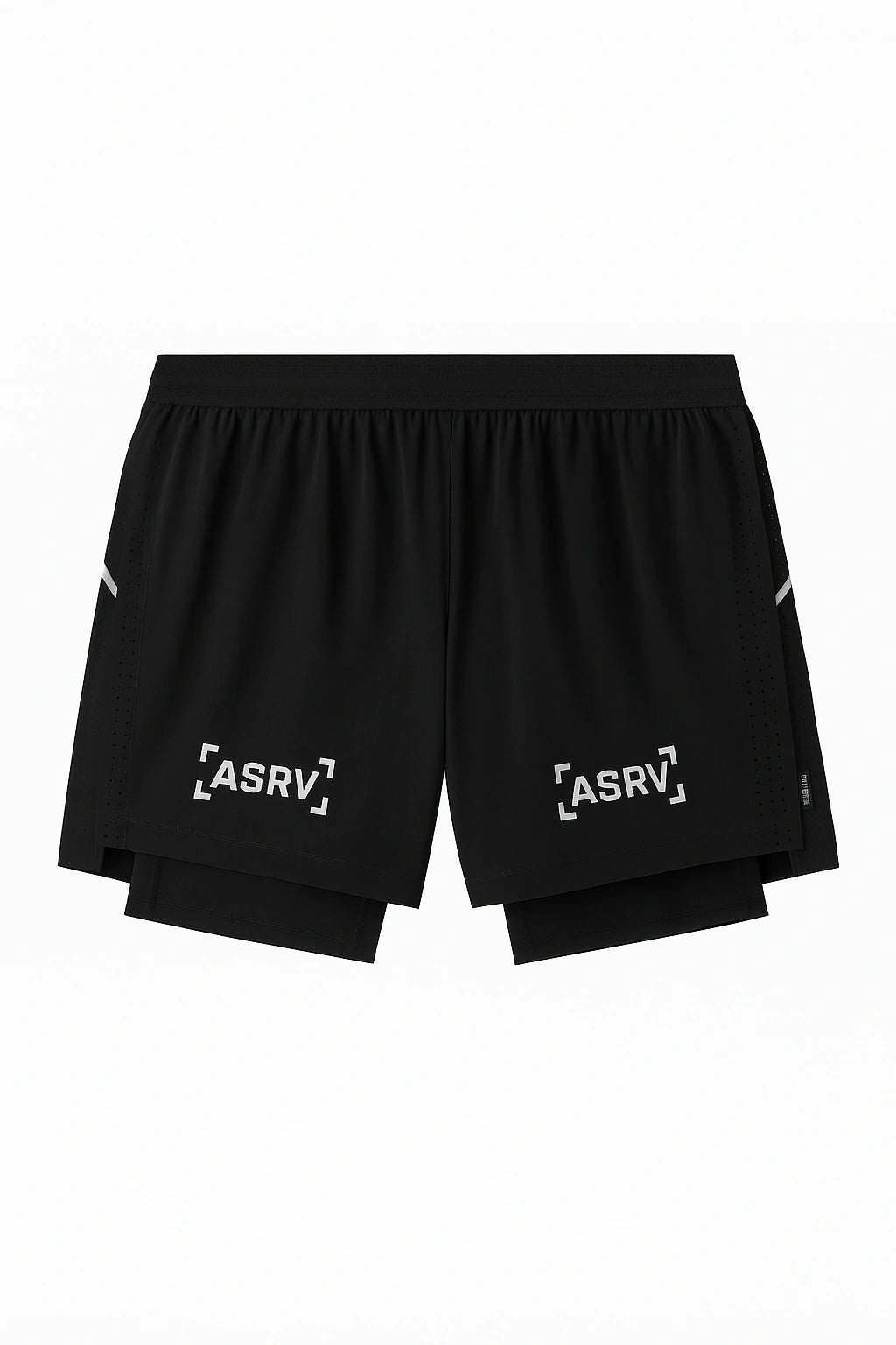 Short Esportivo de Academia  Masculino Respirável 2 em 1 - Slim Run