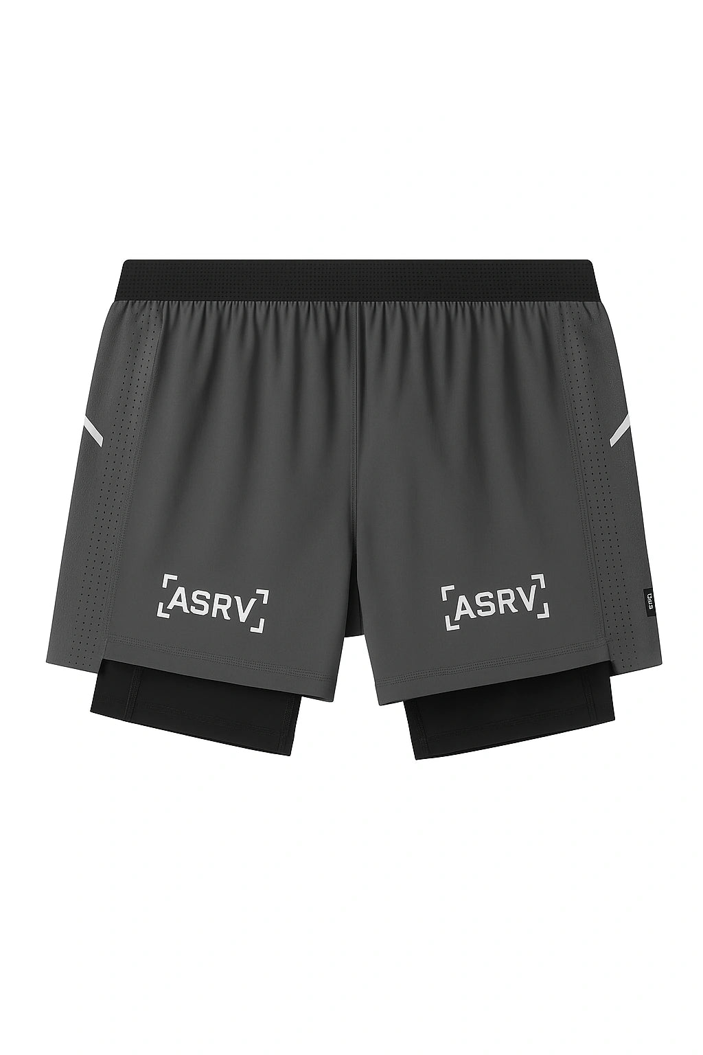 Short Esportivo de Academia  Masculino Respirável 2 em 1 - Slim Run