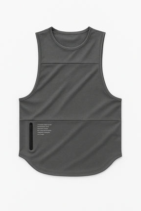 Regata Esportiva Masculina Academia - Com Bolso Lateral