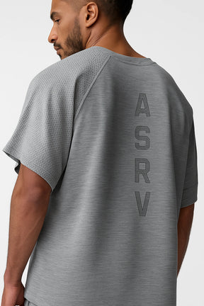 Camisa Esportiva Masculina Academia  Oversized Respirável - ASRV