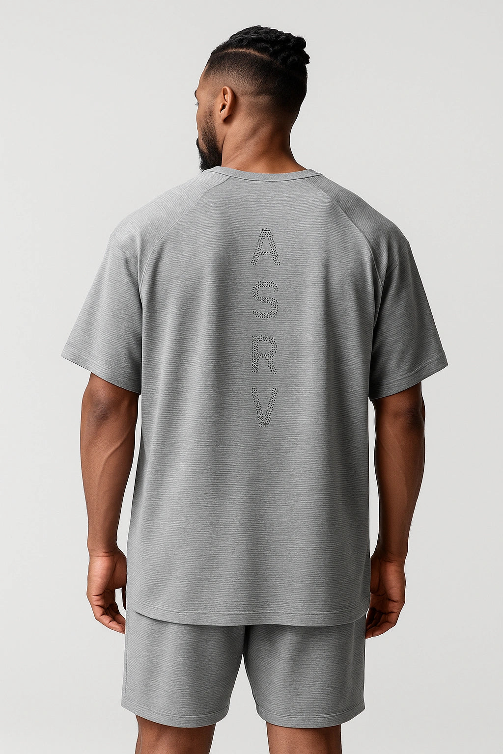 Camisa Esportiva Masculina Academia  Oversized Respirável - ASRV