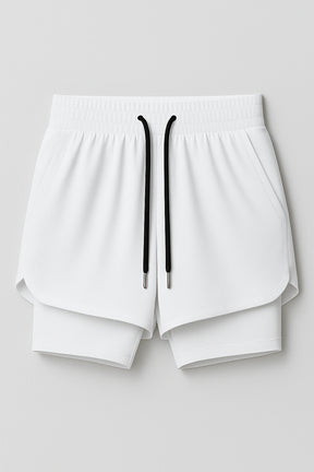 Short Esportivo de Academia Masculino Minimalista Premium 2 em 1 Tauranga