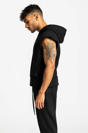 Camiseta de colete com Capuz Academia Premium 2 em 1 - ASRV
