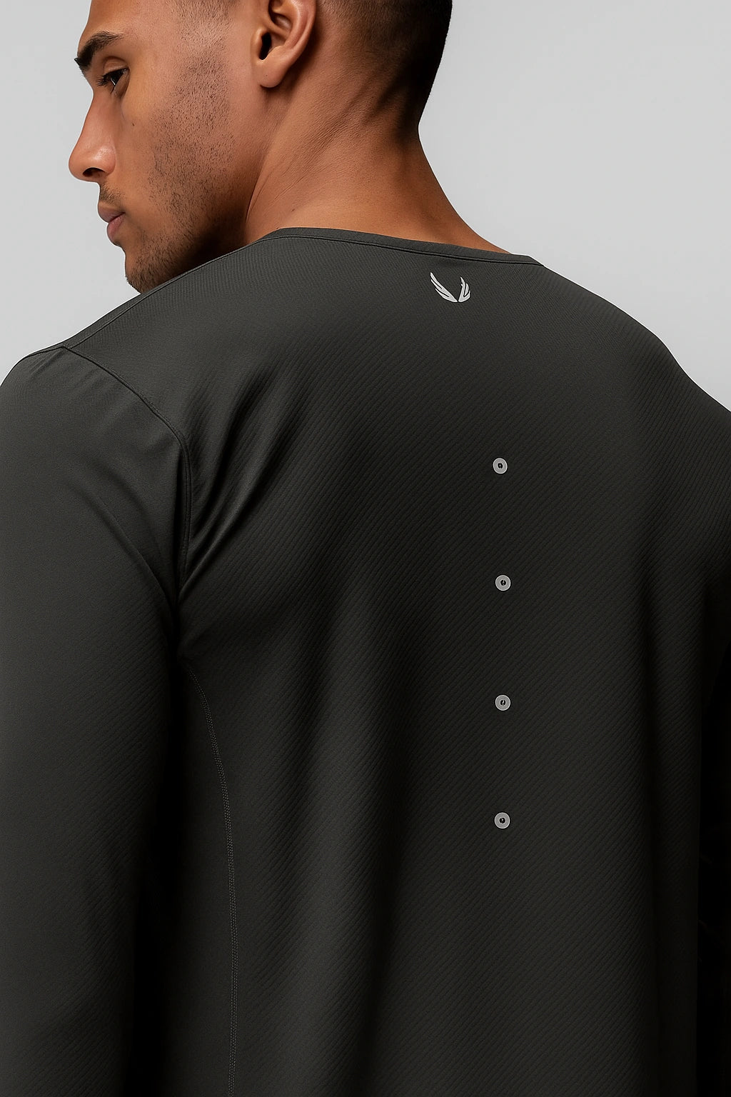 Camisa Esportiva Masculina Fitness Manga Longa