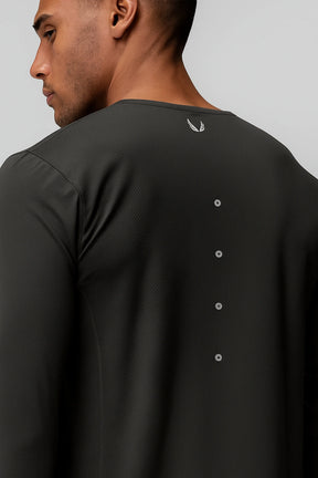 Camisa Esportiva Masculina Fitness Manga Longa