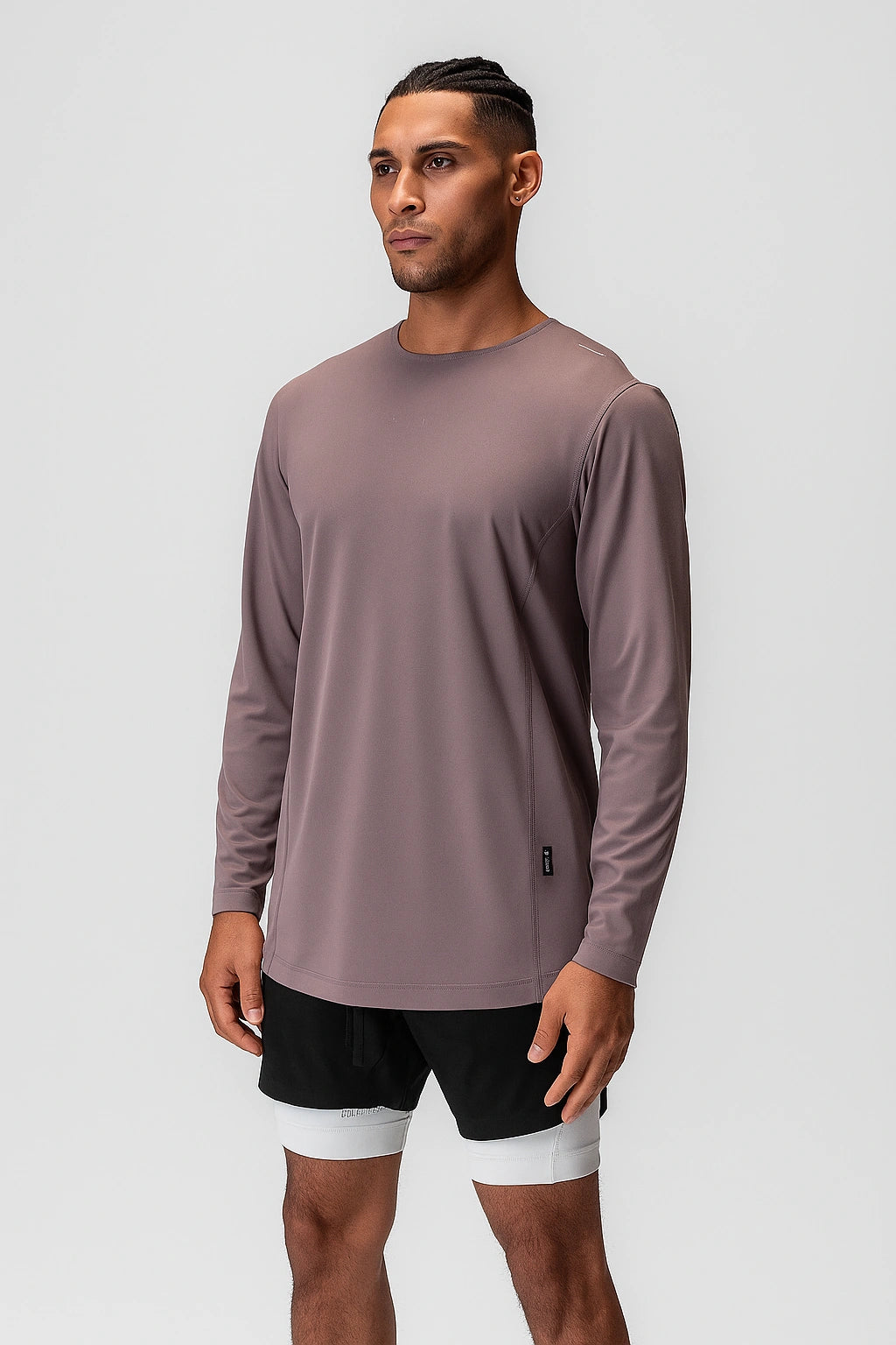 Camisa Esportiva Masculina Fitness Manga Longa