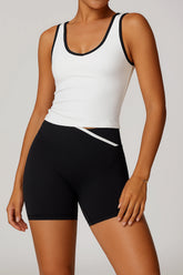 Top fitness feminino Justo e Respirável