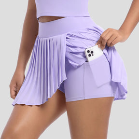 Saia Fitness Feminina Esportiva Cintura Alta