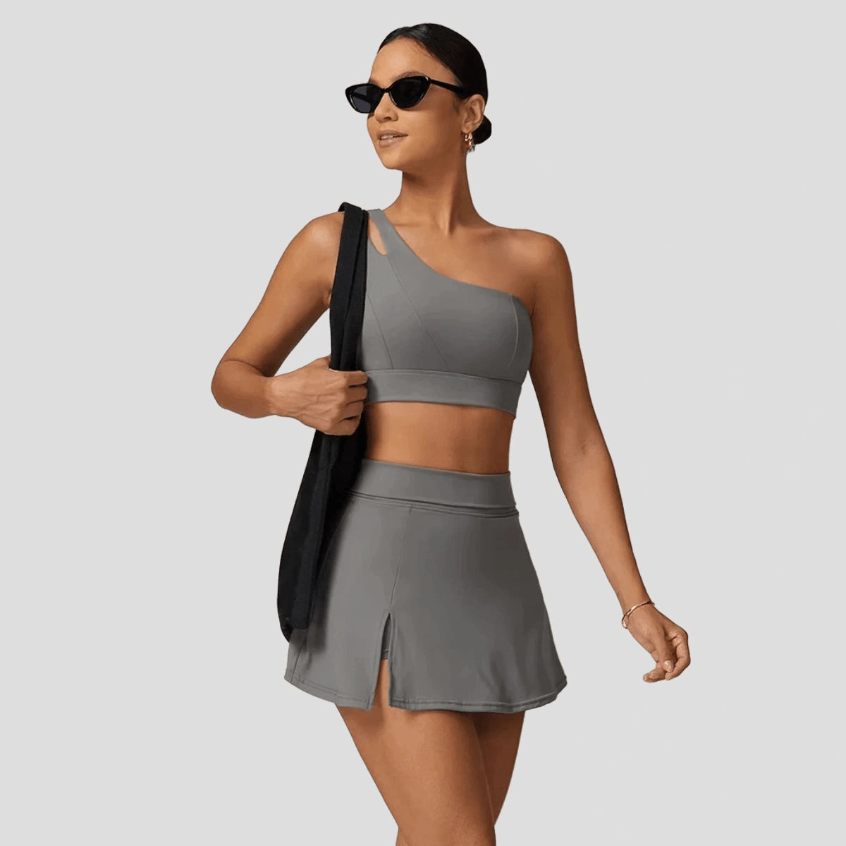 Conjunto Fitness Short + Top com Bojo