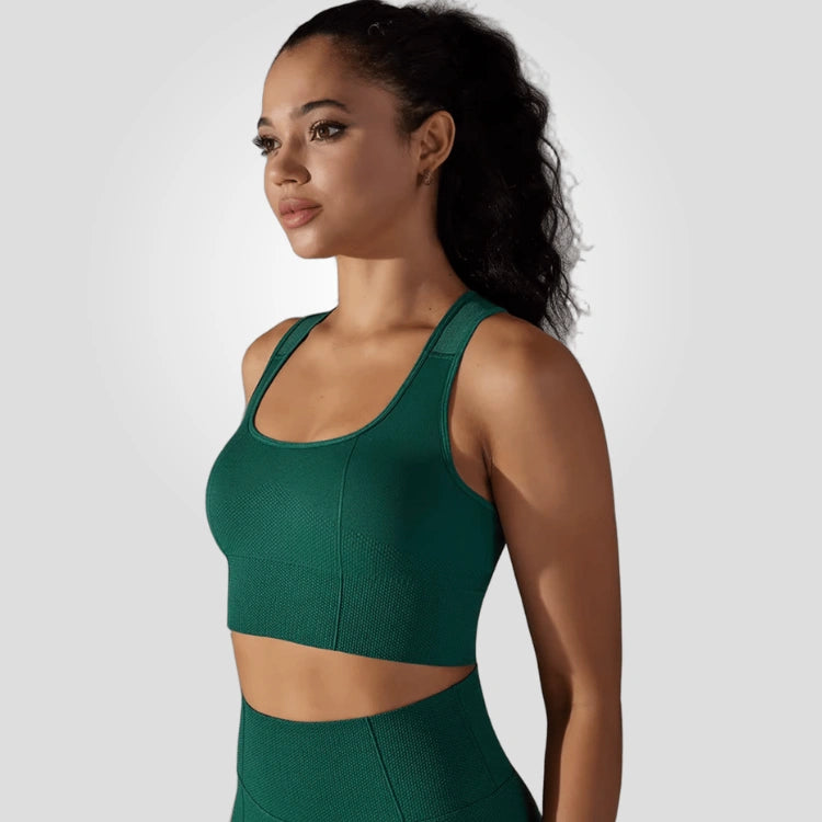 Cropped Feminino Fitness Respirável Justo Esportivo