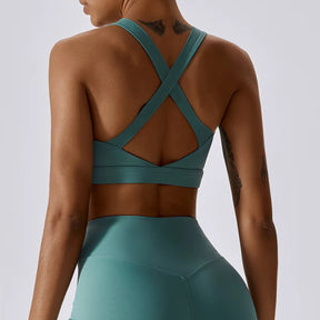 Cropped Fitness Feminino com Bojo Confortável E Anti Odor