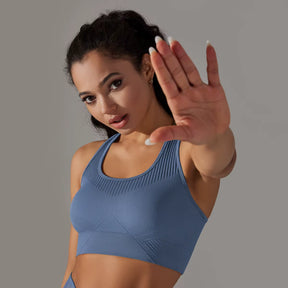 Cropped Fitness Feminino Respirável e Confortável