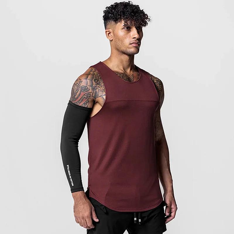 T-Shirt Fit Run - Regata Esportiva Masculina ASRV