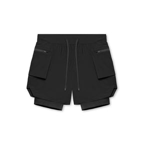 Short Esportivo de Academia com Bolso Lateral