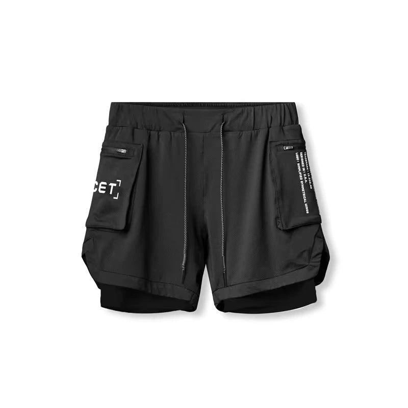 Short Esportivo de Academia Masculino com Bolsos Laterais