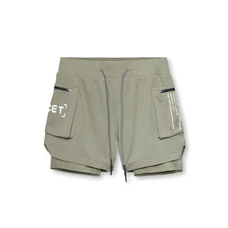 Short Esportivo de Academia Masculino com Bolsos Laterais