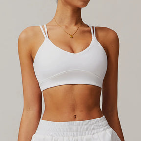 Cropped Fitness Feminina Costas Cruzadas e Conforto Total