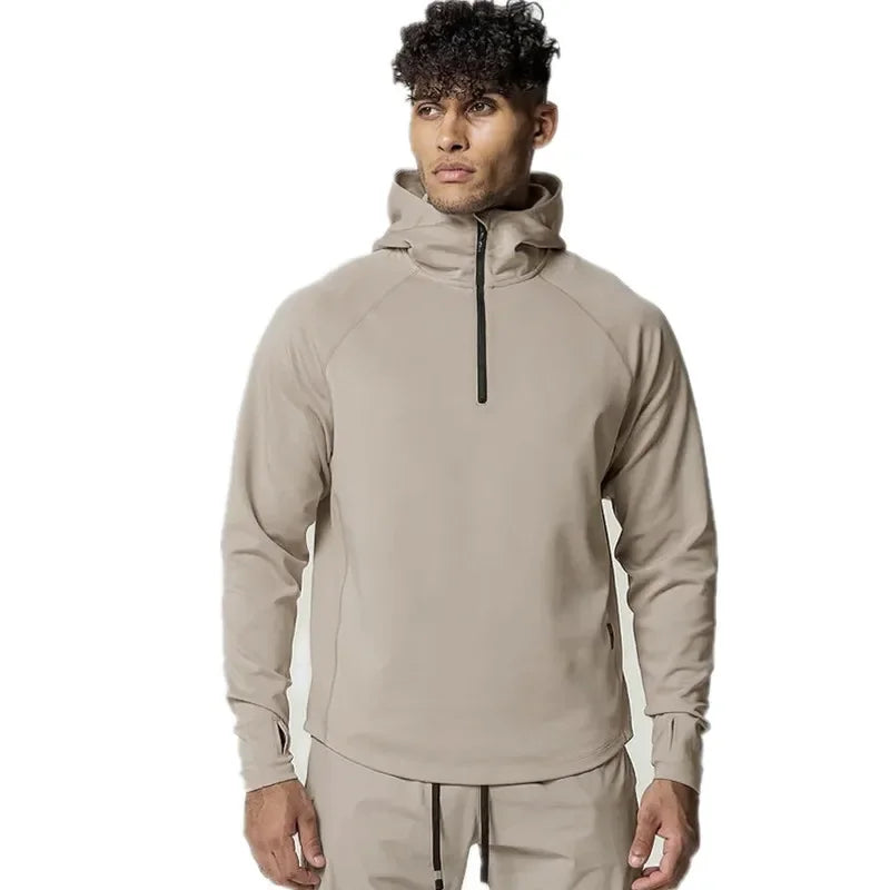 Moletom Masculino Esportivo  Com Capuz Estilo Casual e Confortável