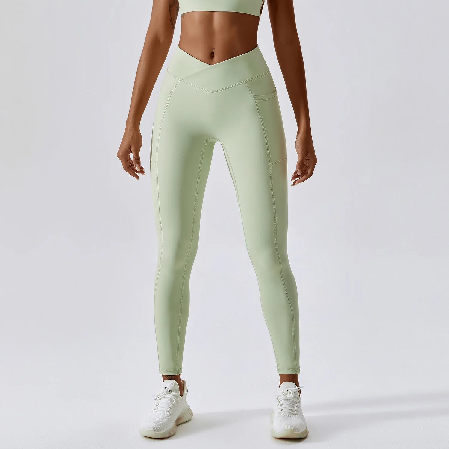 Leggings Femininas Cintura Alta Push Up para Treino e Academia
