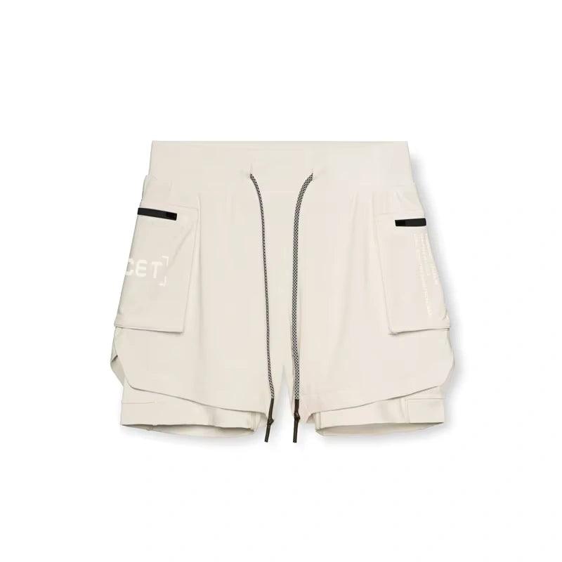 Short Esportivo de Academia Masculino com Bolsos Laterais