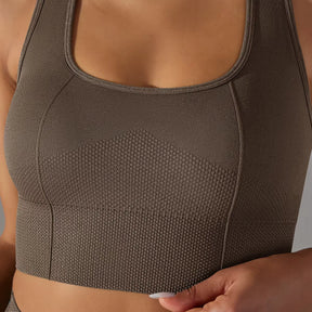 Cropped Feminino Fitness Respirável Justo Esportivo