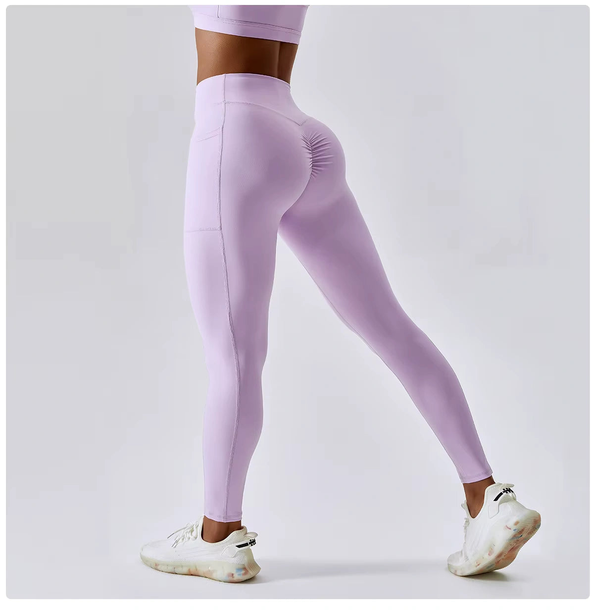 Leggings Femininas Cintura Alta Respirável