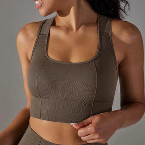Cropped Feminino Fitness Respirável Justo Esportivo