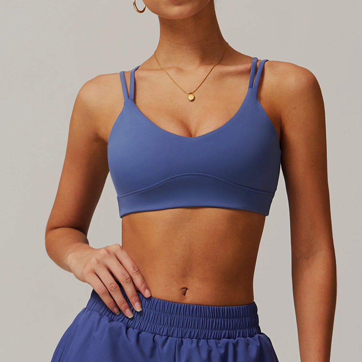 Cropped Fitness feminino Confortável e Respirável