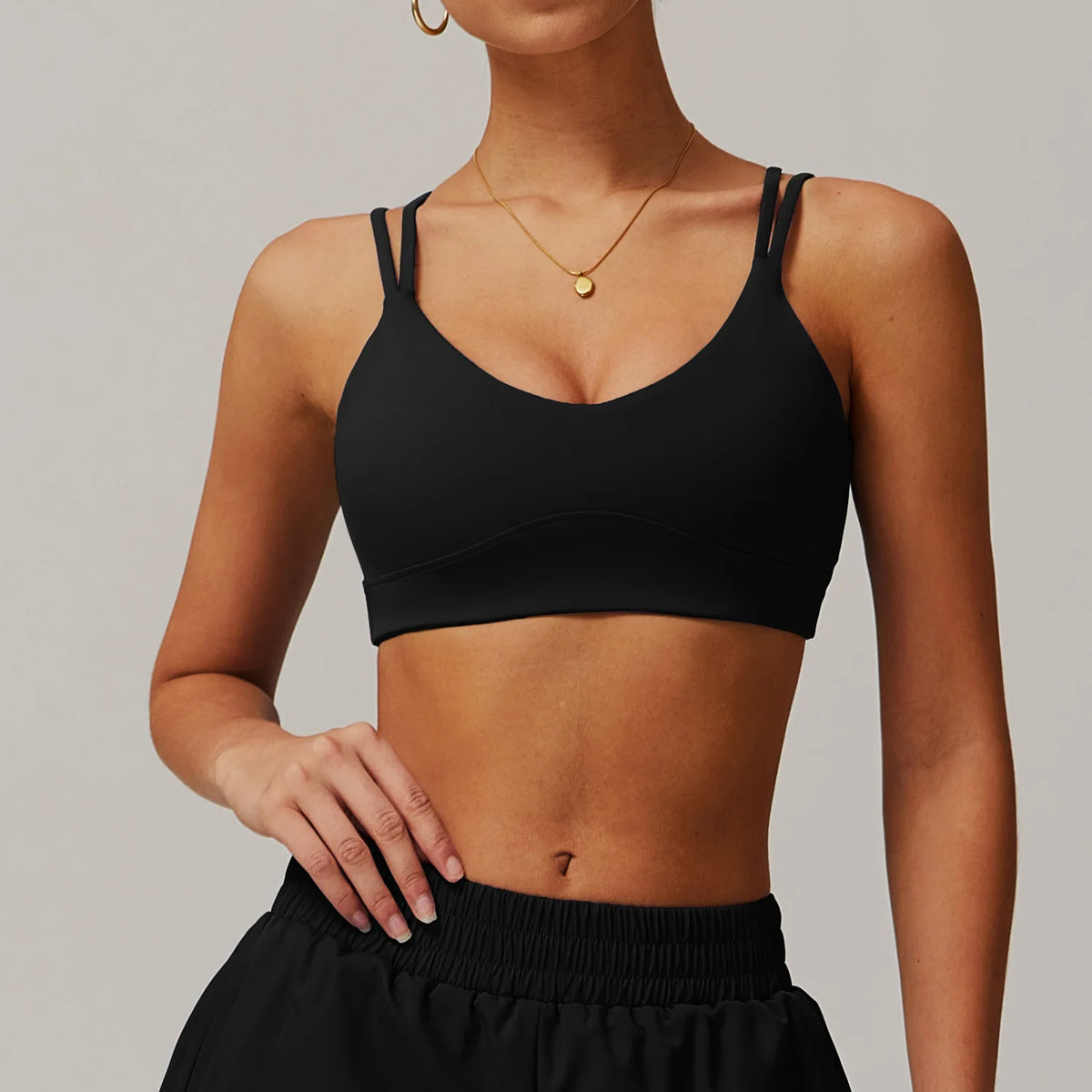 Cropped Fitness feminino Confortável e Respirável