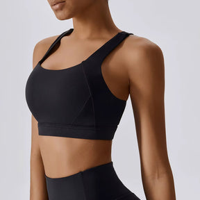 Cropped Fitness Feminino com Bojo Confortável E Anti Odor