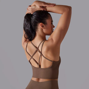 Cropped Fitness Feminino Alto Desempenho Esportivo