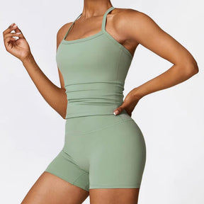 Camiseta Fitness Feminina Leve Sem Mangas e Secagem Rápida