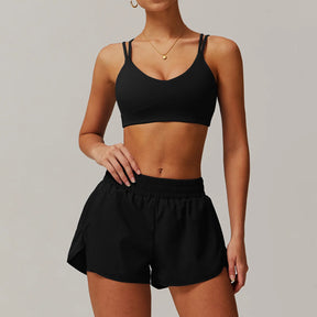 Conjunto Fitness Feminino 2 Peças Confortável e Respirável