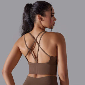 Cropped Fitness Feminino Alto Desempenho Esportivo