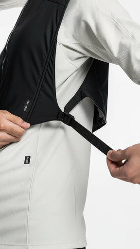 Colete Esportivo Masculino com Capuz Reflexiva Fitness