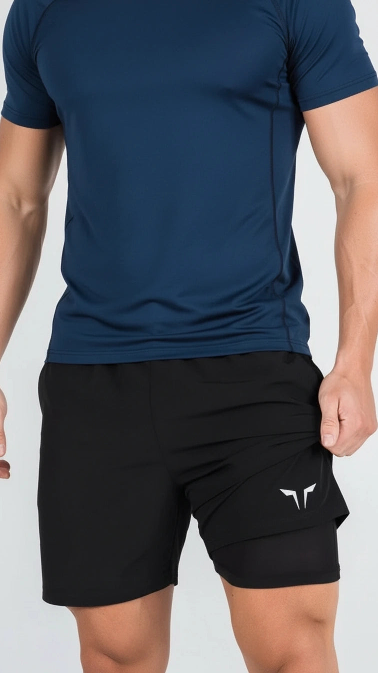 Short de Academia Masculino Esportivo Respirável