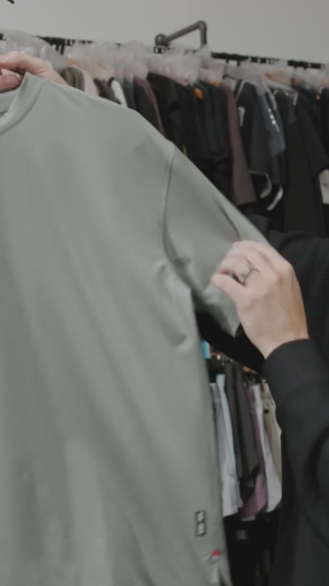 Camisa Esportiva Masculina Academia Oversized Minimalista