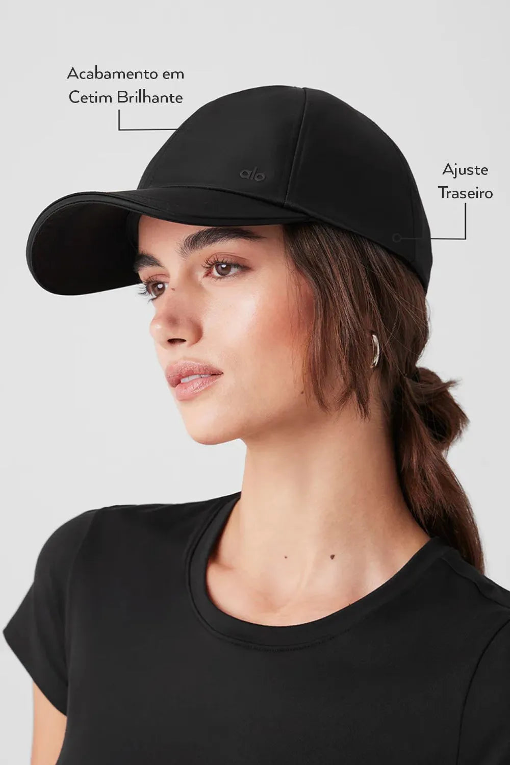 Boné Off-Duty De Cetim Ajustável
